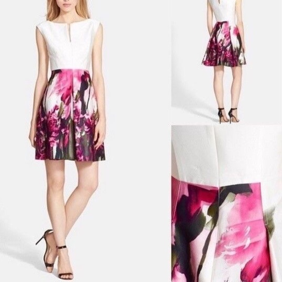 MILLY Floral Dress Painted Penelope Dress NWT - Picture 6 of 7